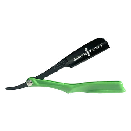 Barber Works Professional Razor Holder – Ultra 3mm Exposed | Superior Grip & Safety Hinge Design Barber Works