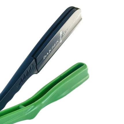 Barber Works Professional Razor Holder – Ultra 3mm Exposed | Superior Grip & Safety Hinge Design Barber Works