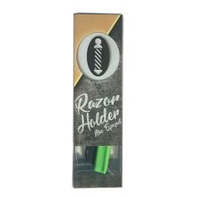 Barber Works Professional Razor Holder – Ultra 3mm Exposed | Superior Grip & Safety Hinge Design Barber Works