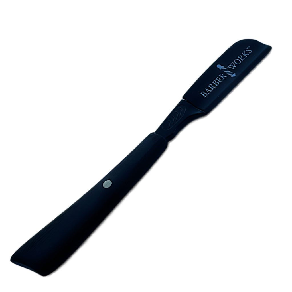 BARBER WORKS Sword Handle Razor Holder – Black