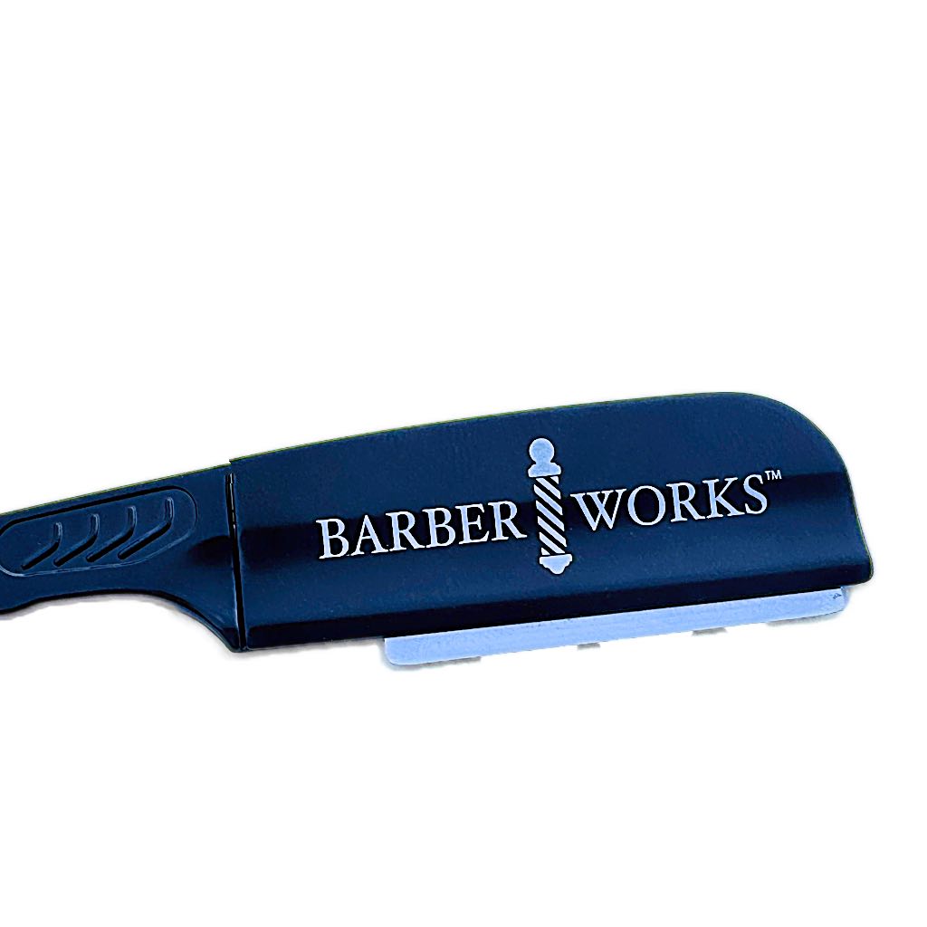 BARBER WORKS Sword Handle Razor Holder – Black