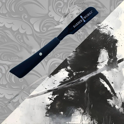 BARBER WORKS Sword Handle Razor Holder – Black - BUYBARBER.COM