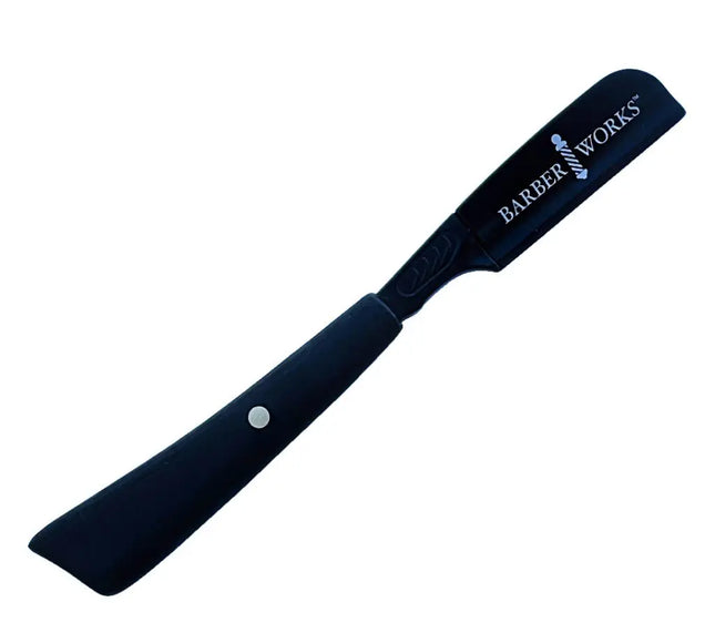 BARBER WORKS Sword Handle Razor Holder – Black - BUYBARBER.COM