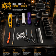 Barber Works Professional Magnetic Barber Workstation Mat Barber Works