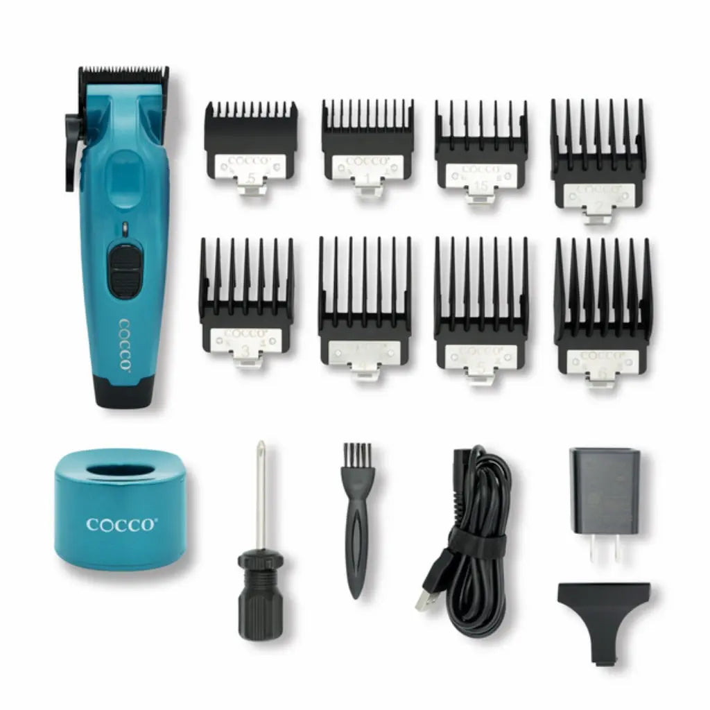 Cocco Veloce Pro Clipper (Dark Teal)- Lowest Price in Cart - BUYBARBER.COM