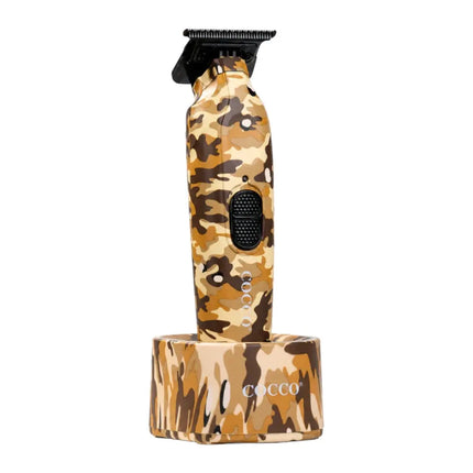 COCCO Hyper Veloce Pro Trimmer (Camo) – Professional Cordless Hair Trimmer cocco