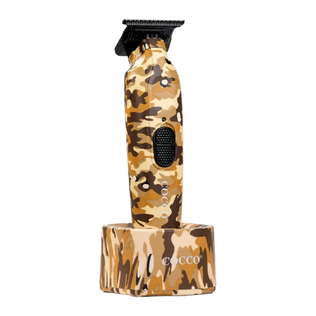 COCCO Hyper Veloce Pro Trimmer (Camo) – Professional Cordless Hair Trimmer cocco