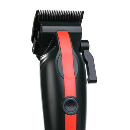 COCCO VELOCE LIGHT CLIPPER
BLACK/RED Black and red hair trimmer on a white background