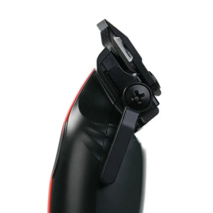 COCCO VELOCE LIGHT CLIPPER
BLACK/RED Black and red electric shaver on a white background