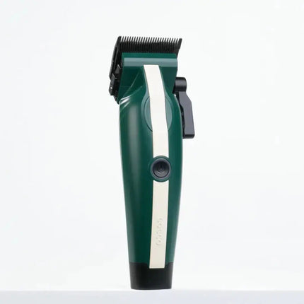 COCCO Veloce Lite Clipper (Green/White) 7000 RPM Green hair clipper on a white background