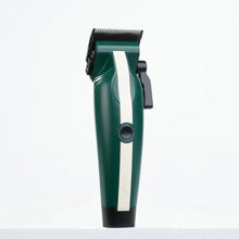 COCCO Veloce Lite Clipper (Green/White) 7000 RPM Green hair clipper on a white background