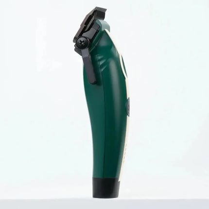COCCO Veloce Lite Clipper (Green/White) 7000 RPM Green and black hair trimmer on a white background