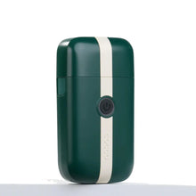 COCCO Veloce Lite Shaver (Green/White) Dual Foil electronic device on a white background