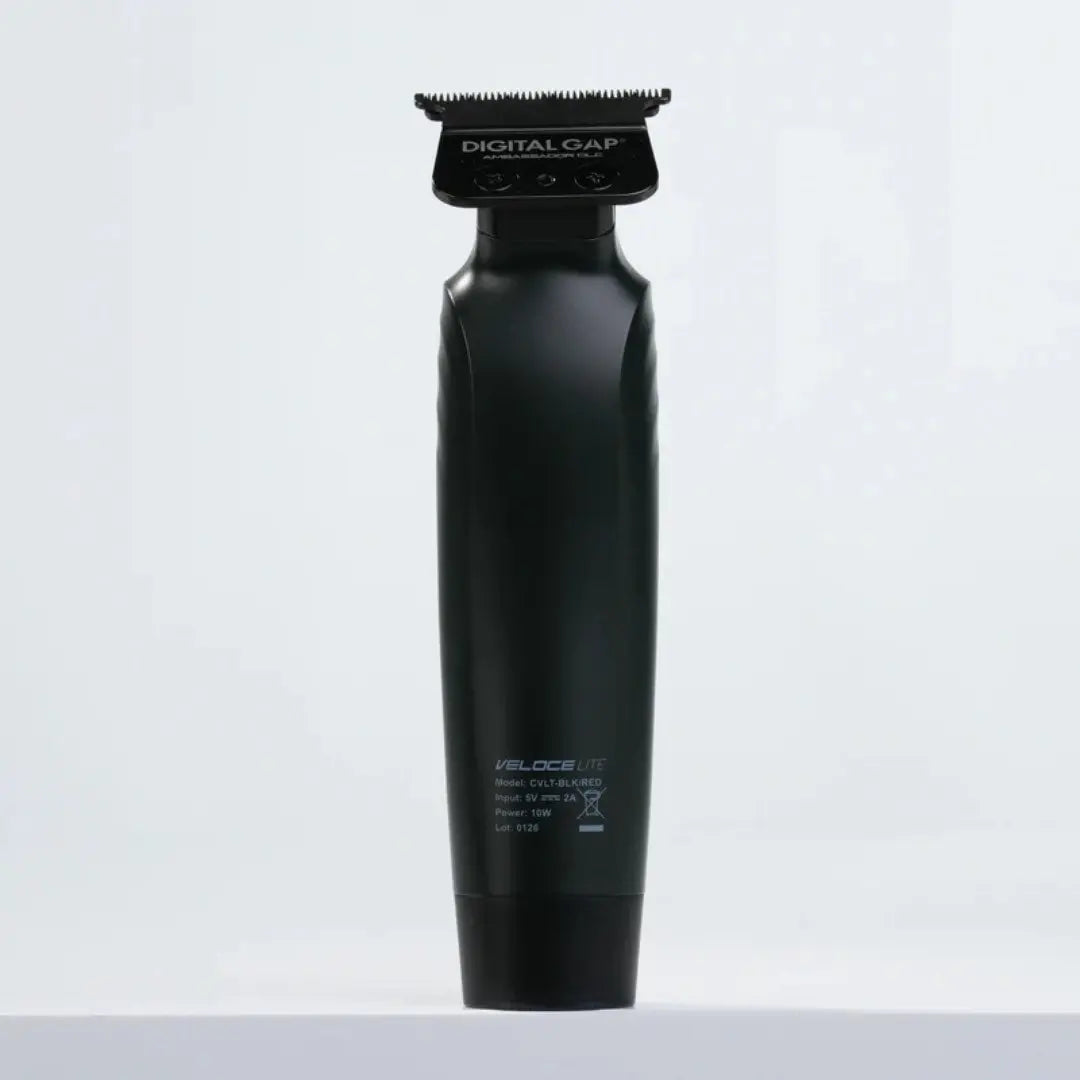 COCCO VELOCE LIGHT TRIMMER
BLACK/RED with 'Digital Gap' branding on a light gray background