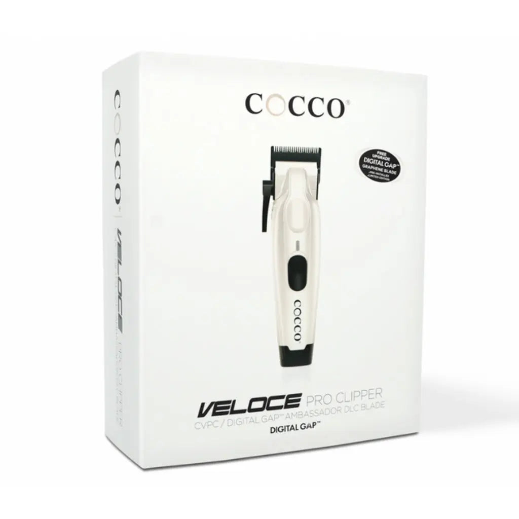 Cocco Veloce Pro Clipper (Pearl White)- Lowest Price in Cart - BUYBARBER.COM