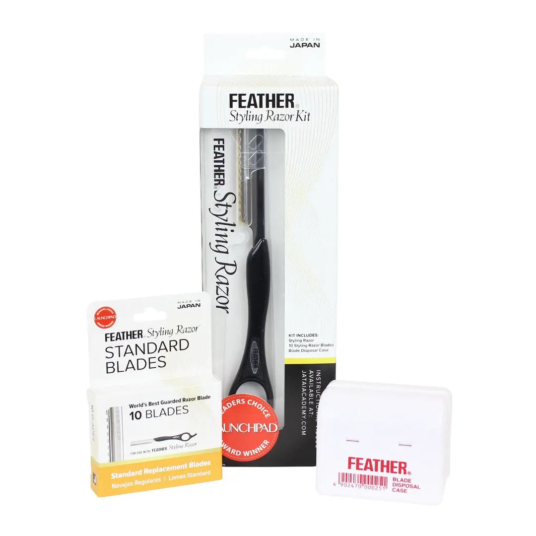 Feather Styling Razor Kit - BUYBARBER.COM