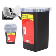 Professional Barber Sharps Disposal Case | Black - BUYBARBER.COM