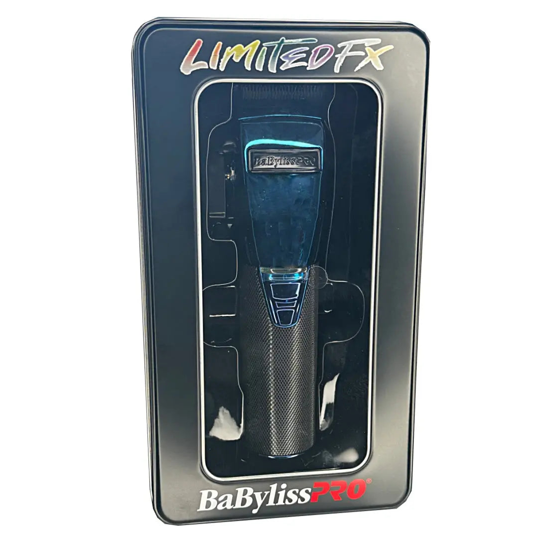 BaBylissPRO Limited FX Clipper – Blue Black | Exclusive MetalFX Series BaByliss