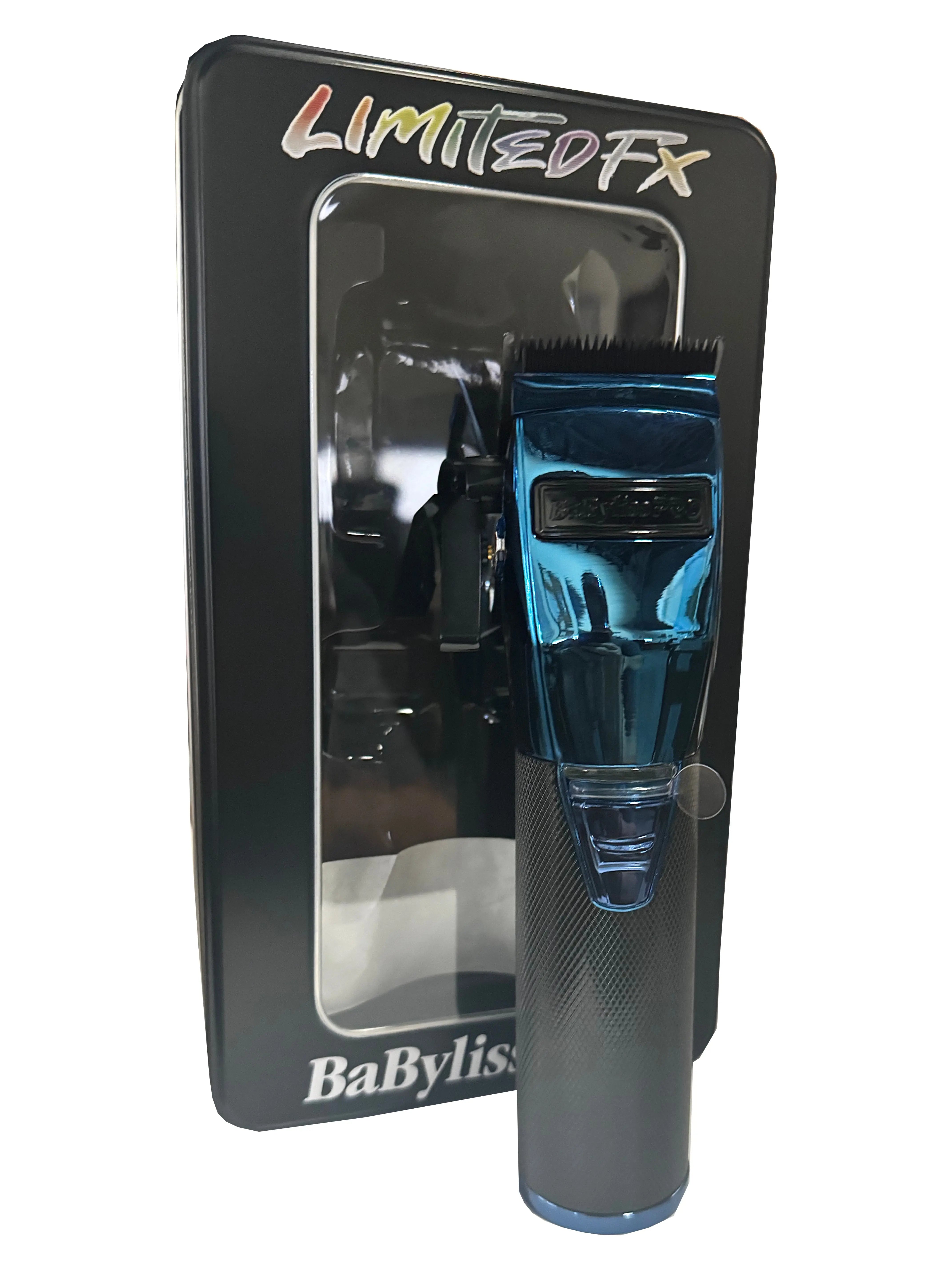 BaBylissPRO Limited FX Clipper – Blue Black | Exclusive MetalFX Series BaByliss