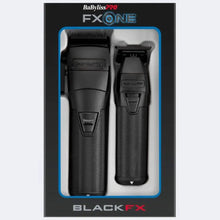 BaBylissPRO FXONE BlackFX Clipper & Trimmer + Dual-Battery Charging Pack (Bundle) - BUYBARBER.COM