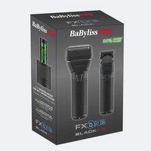 BaBylissPRO Set FXONE BLACKFX Trimmer & Double-Foil Shaver Prepack BaByliss