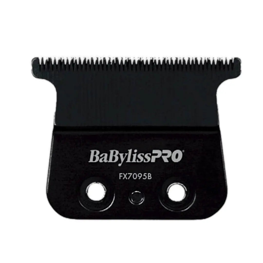 Black BaBylissPRO hair clipper attachment part FX7095B with white branding on a white background.