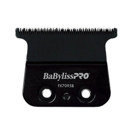 Black BaBylissPRO hair clipper attachment part FX7095B with white branding on a white background.