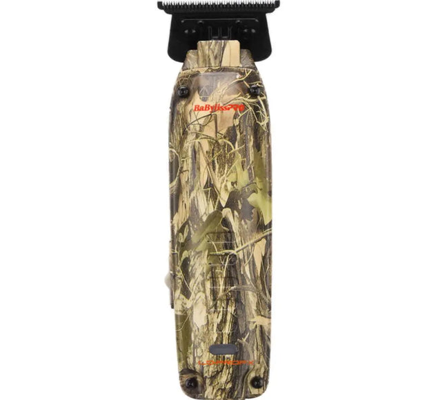 BaBylissPRO Camo LO-PROFX Compact Trimmer (Limited Edition) Camouflage-patterned hair trimmer on a white background