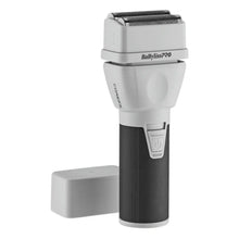 “BaBylissPRO COREFX Double-Foil Shaver with hypoallergenic titanium foils and USB-C.”