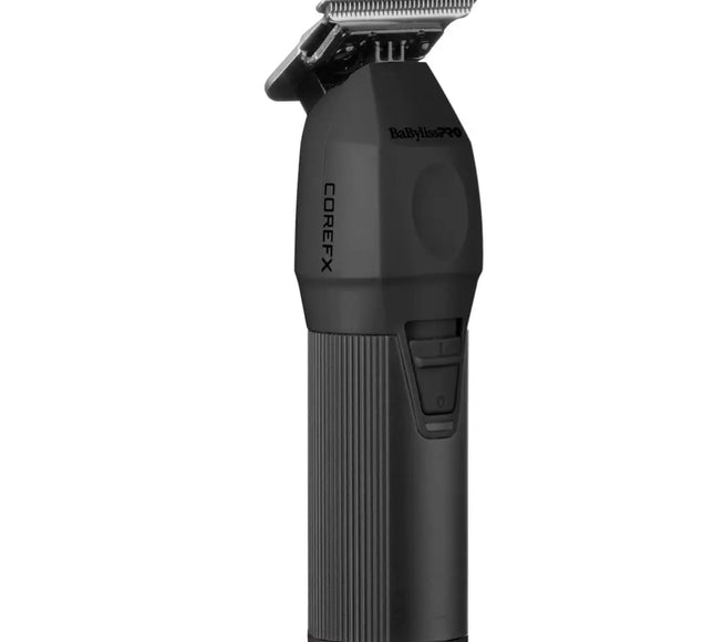 BaBylissPRO CoreFX Trimmer Black – Upgraded Black Graphite T-Blade BaByliss