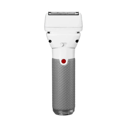 BaBylissPRO FXONE Shaver Frostbyte Limited Edition White and gray electric shaver on a white background