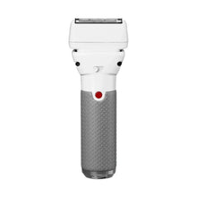 BaBylissPRO FXONE Shaver Frostbyte Limited Edition White and gray electric shaver on a white background
