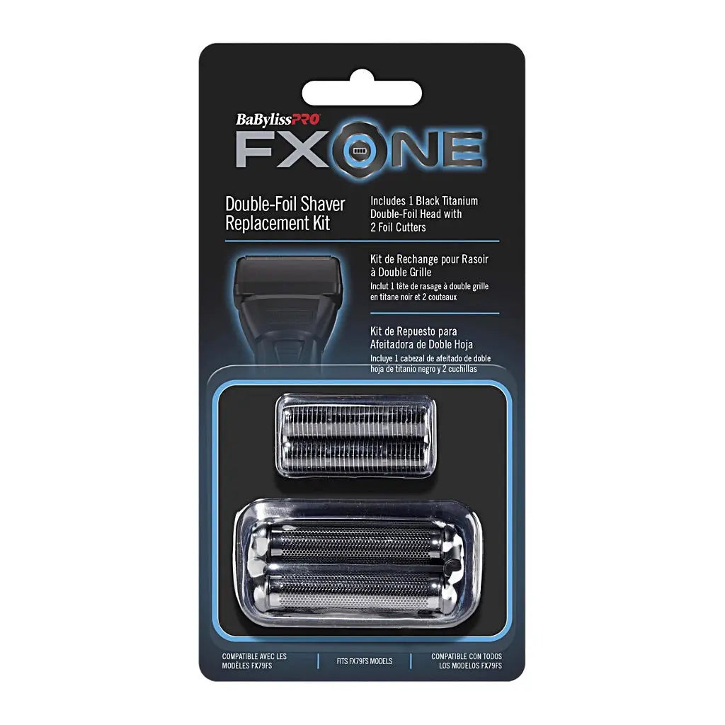 BabylissPro FXOne Replacement Foil & Cutter for FX79RF2MB (Black) - BUYBARBER.COM