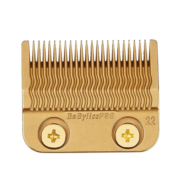 BABYLISSPRO Gold Titanium Precision Fade Blade - BUYBARBER.COM