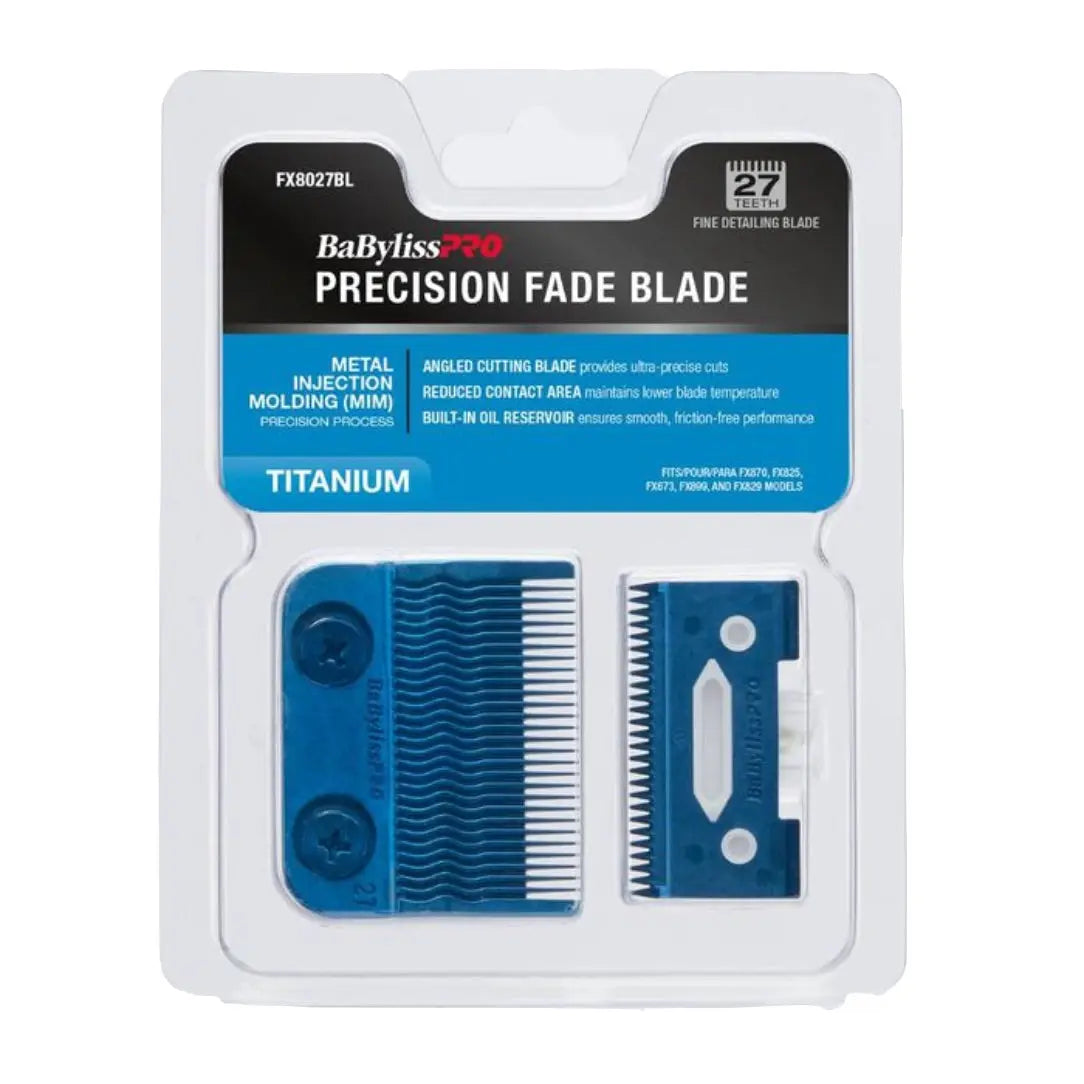 BaBylissPRO Blue Titanium Metal-Injection Molded Precision Fine Detailing Blade BaByliss