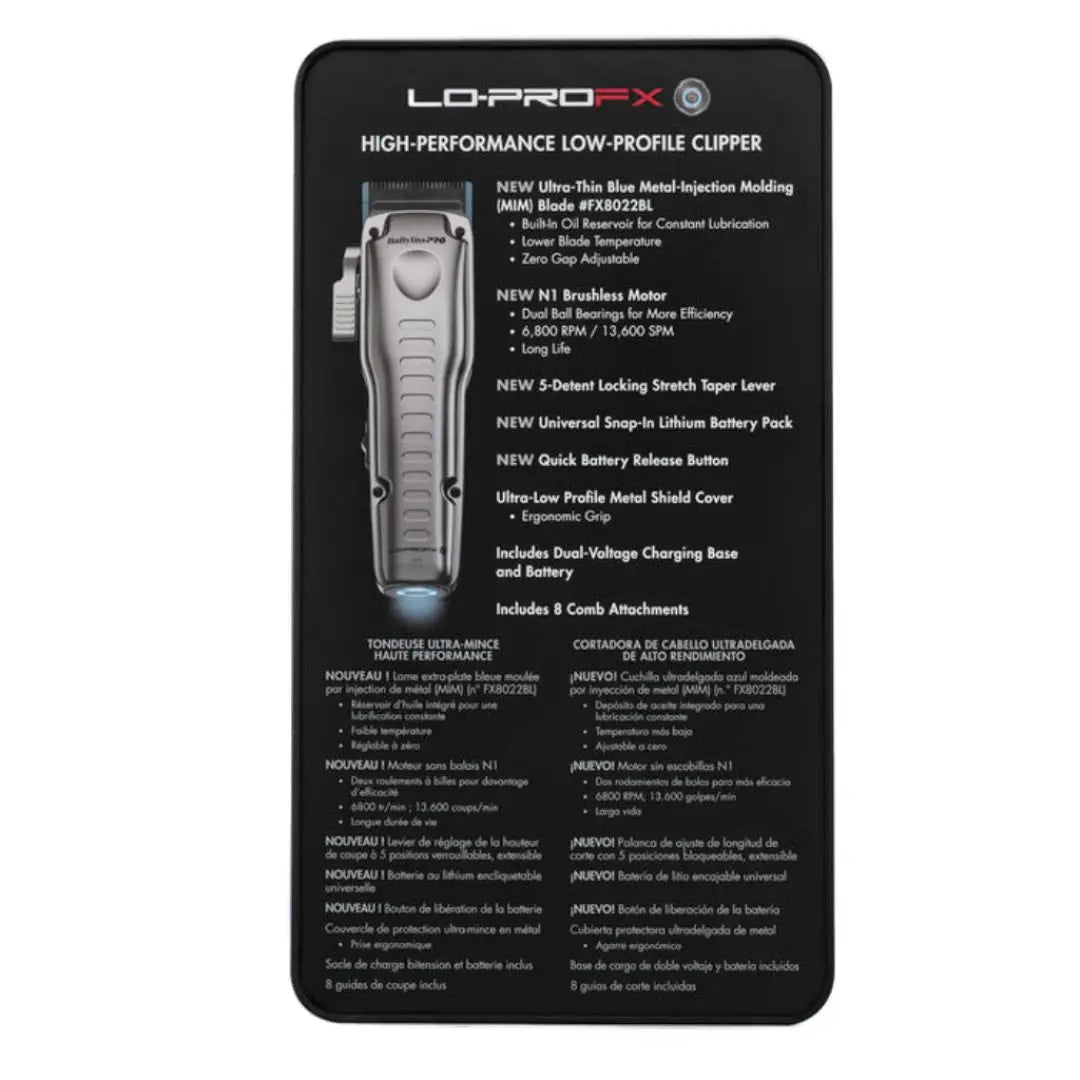 BabylissPro® FXONE LO-PROFX Clipper - BUYBARBER.COM