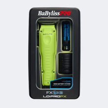 FXONE Lo-ProFX Limited Edition Neon Yellow Clipper (Kit Includes Charging Base & Battery) BaByliss