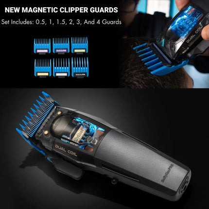 BaBylissPRO Dual Coil Clipper Professional Cordless Hair Clipper BaByliss