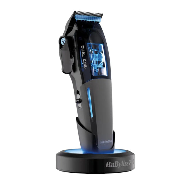 BaBylissPRO Dual Coil Clipper Professional Cordless Hair Clipper BaByliss