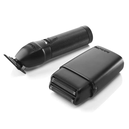 BaBylissPRO® LimitedFX Matte Black Trimmer and Double-Foil Shaver Set BaByliss