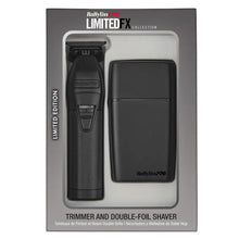 BaBylissPRO® LimitedFX Matte Black Trimmer and Double-Foil Shaver Set BaByliss