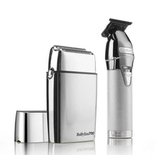 BaBylissPRO® LimitedFX Silver Trimmer and Double-Foil Shaver Set BaByliss