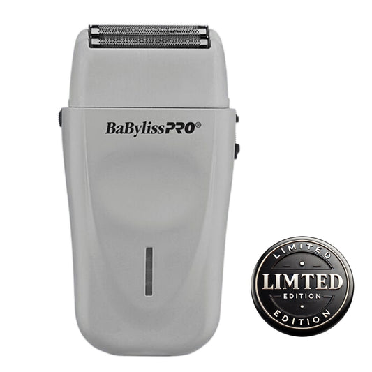 "Ergonomic double foil shaver with dual counter-cutting blades and 10,000-RPM motor"
