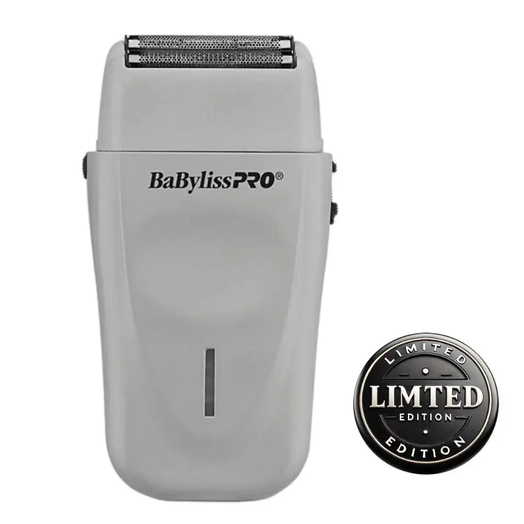 BaBylissPro electronic shaver with a 'Limited Edition' badge on a white background
