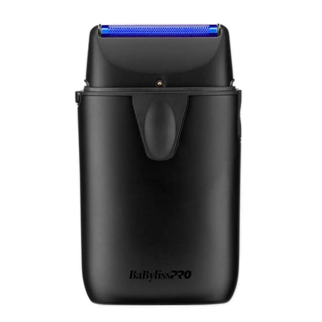BaBylissPRO® UVFoil Matte Black UV-Disinfecting Single-Foil Shaver - BUYBARBER.COM
