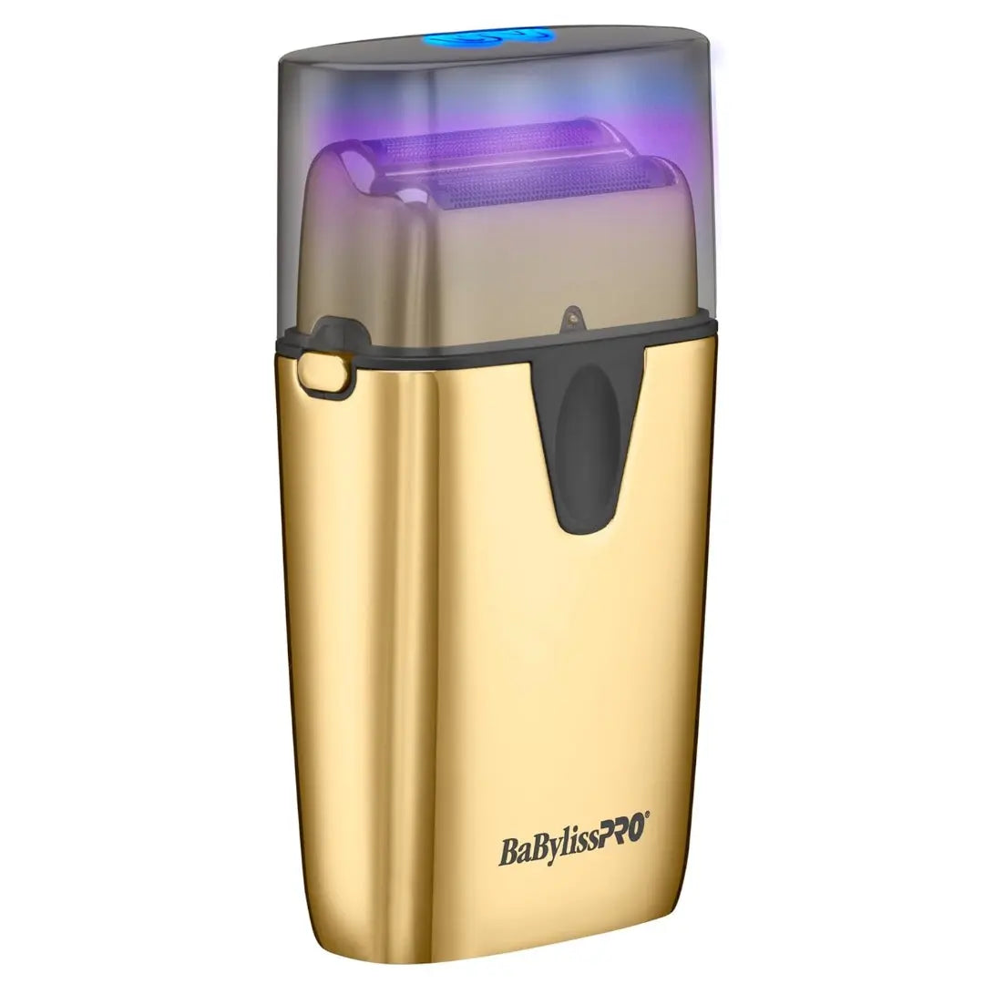 BaBylissPRO® UV Foil Double Foil Shaver FXLFS2G - Gold - Lowest Price on Cart - BUYBARBER.COM