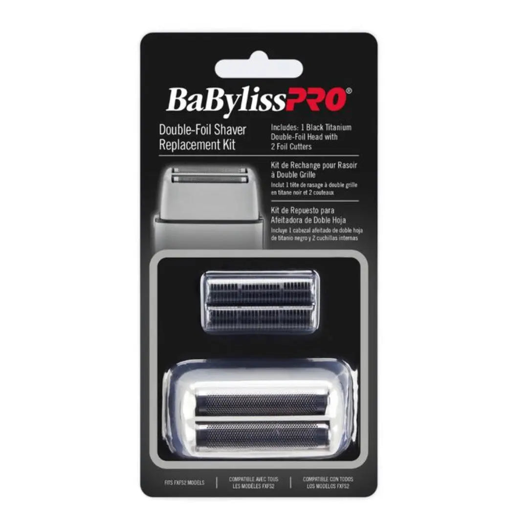 BaBylissPRO Replacement Foils & Cutter for FOILFX02 (Grey) - BUYBARBER.COM