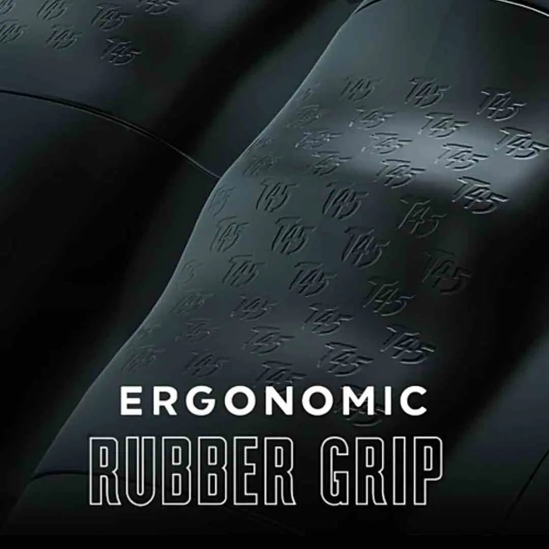 "Side profile of the BabylissPRO x Tomb45 Clipper highlighting the ergonomic grip and rubber handle."
