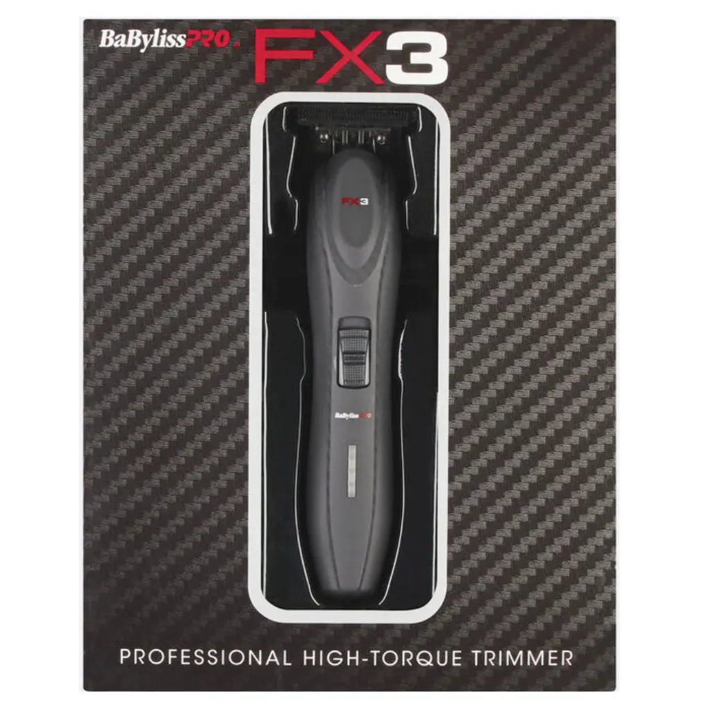 BaBylissPRO FX3 Ferrari-Designed Trimmer - Black BaByliss