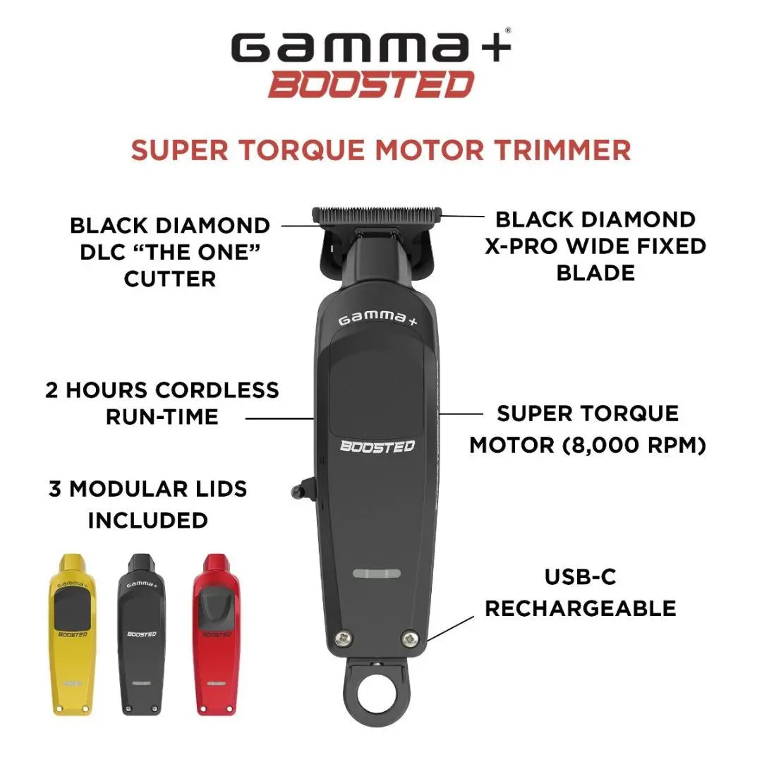 Boosted Trimmer - Professional Hair Trimmer with Super Torque Motor | Lowest price In Cart Gamma+